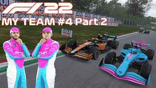 F1 22 MY TEAM CAREER MODE | EPISODE 4 (part 2) | FIRST RACE POINTS?!