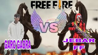 Garo gaora vs jebar ff one tape geme paly😎😲😆