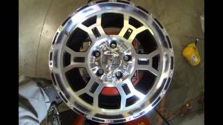 Vtec Wheels Raptor 372 Black Machined