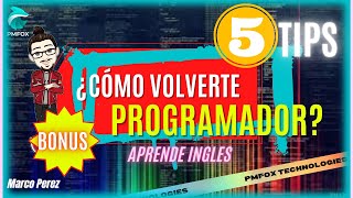 💥 6 - APRENDE INGLES -  BONUS - ¿CÓMO SER PROGRAMADOR? 🦊#developer #webdeveloper #programming