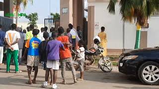 Kumasi Welcomes Black Stars Team To The Baba Yara Sports Stadium For First Training Against Angola