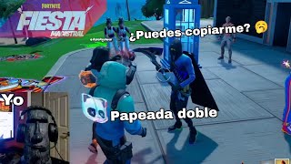 Master y sus muchachos papeando gente 😳😏 | Fortnite Fiesta Magistral