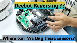 How to Fix if Deebot Reversing/ Giving Error Please clean My Anti-Drop Sensors