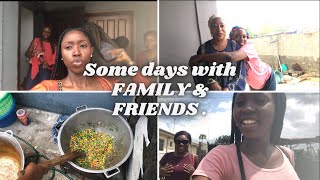 VLOG:Visiting my Family with my friends| Muslim holidays + Visiting grandma + mini tour| MonnyLagos