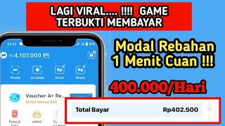 LAGI VIRALL !!! GAME PENGHASIL UANG 2023 TERBUKTI MEMBAYAR | APLIKASI PENGHASIL SALDO DANA