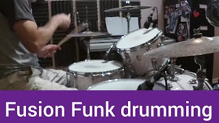 Fusion funk Drumming | Drumless track play along