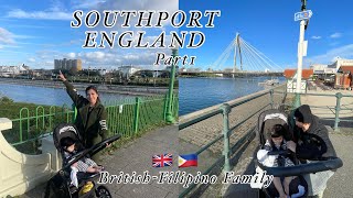 🇬🇧🇵🇭 NAGPUNTA KAMI SA SOUTHPORT PARA MAG-CELEBRATE NG BDAY KO #britishfilipinofamily #southport