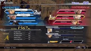 Losing to my brother - DISSIDIA FINAL FANTASY NT Open Beta Test