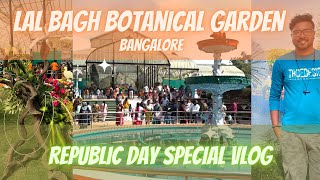 Lalbagh Botanical Garden🌸🌻 , Bangalore | 🇮🇳 Republic Day Special Vlog in Tamil | Ft. Latchu | Kiran