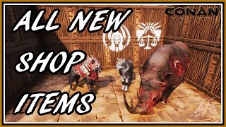 Conan Exiles: All New Shop Items