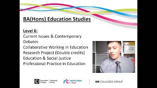 New for September 2022 - BA (Hons) Education Studies