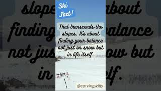 SKI FACT:  Hidden Truth? #shorts #carvingskills