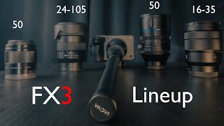 Weird SONY FX3 Cinema Video Lenses (Probe, Anamorphic, Zoom, Prime)