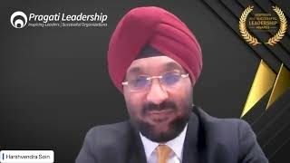 Inspiring and Successful Leadership Awards - Acceptance speech by Harshvendra Soin