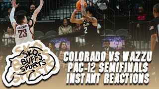 Pac-12 Semifinals Instant Reactions: No. 3 Colorado Buffaloes beat the No. 2 Wazzu Cougars