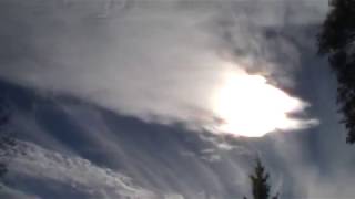 Saturday November 25 2017 Time Lapse Weather Sky Clouds Connecticut South Mild Warm Sunny Nice Day