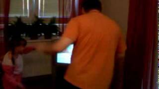 David Plays the Wii Fit: Hula Hoop