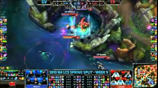 Gravity Hauntzer Irelia VS C9 Sneaky Lucian Highlights   2015 NA LCS Spring W9D1