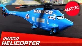 2013 Cars The Dinoco Helicopter Deluxe Mattel Die-Cast Disney Pixar Cars 2