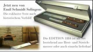 Solingenmeister: Emil Schmidt Brotmesser - Messerklassiker der Edition 1884