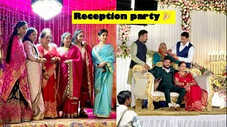 Reception party 🥳 मामा जी ने किया ज़बरदस्त डांस 😀 #marriage #reception #party #vlog