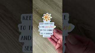 Inspirational stickers!