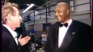 RARE George Foreman interview