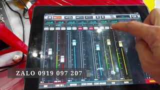 Chia SUB Full Trên Mixer Soundcraft Ui12 Ui16 Setup Effecft Chuyên Karaoke