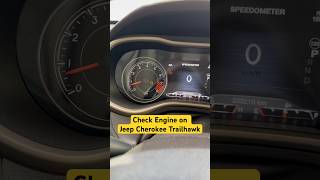 Check Engine on Jeep Cherokee Trailhawk #jeeper #diy #ofwindubai