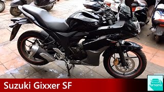 2016 Suzuki Gixxer SF Detailed Walkaround, Start up and Exhaust Note | carnama