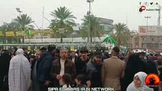 5TH SHABAAN CELEBRATIONS | HARAM MOLA ABBAS (A.S) | WILADAT IMAM ZAINUL ABIDEEN (A.S) | KARBALA IRAQ