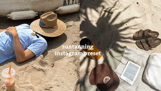 how edit like Suntanning preset | Instagram feed | lightroom presets FREE download