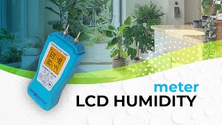 LCD MOISTURE METER (Humidity Meter) - Prepare for your harvest!