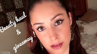 Beauty Haul & Carli Bybel  Palette giveaway CLOSED