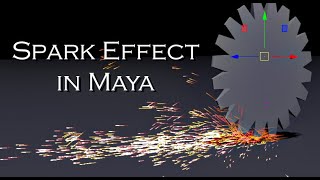 Maya Particles Tutorial: Spark Effect