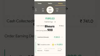 Rapido bike taxi | 8 hour 900 earning