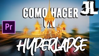 Cómo hacer un HYPERLAPSE (TIMELAPSE en MOVIMIENTO) con CUALQUIER cámara