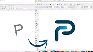 Tutorial logo vector | letter P logo design