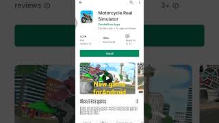 New open world bike simulator game for Android|motorcycle real simulator|#ytshorts #games