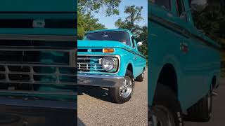 1966 Ford F100 Custom Cab, rolling us into the weekend #classic #ford #f100 #customcab #drivers