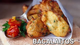 How to make Bacalaitos │Codfish Fritters │