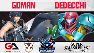 GoMan [Chrom] vs Dedecchi [Samus] | Class Change Warrior