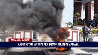 KABUT HITAM WARNAI AKSI DEMONSTRAN DI MAMASA