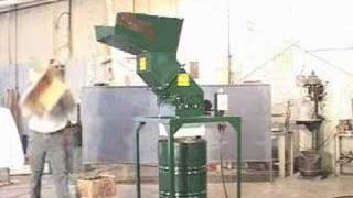 Heavy Duty Glass Crusher Model 318 by Compactors Inc.