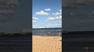 Scarborough Beach On A Hot Summer Day #seaside, #summer, #sunbathing, #beach, #hot, #Yorkshire