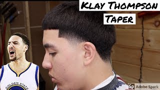 Low Taper Fade (Klay Thompson haircut) : HAIRCUT TUTORIAL