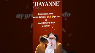 Chayanne ya estoy ensayando para la gira!!!🌹🤣