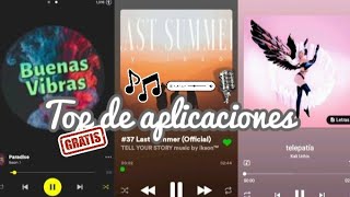 Top 3 mejores APPS de MÚSICA sin INTERNET 2023 ✨️ GRATIS Y SIN CONEXIÓN 🥰