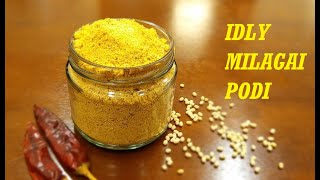 How to make Quick & Easy Idly Milagai Podi