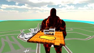 Franklin Fight Giant Lava GOD - INDIAN BIKE DRIVING 3D